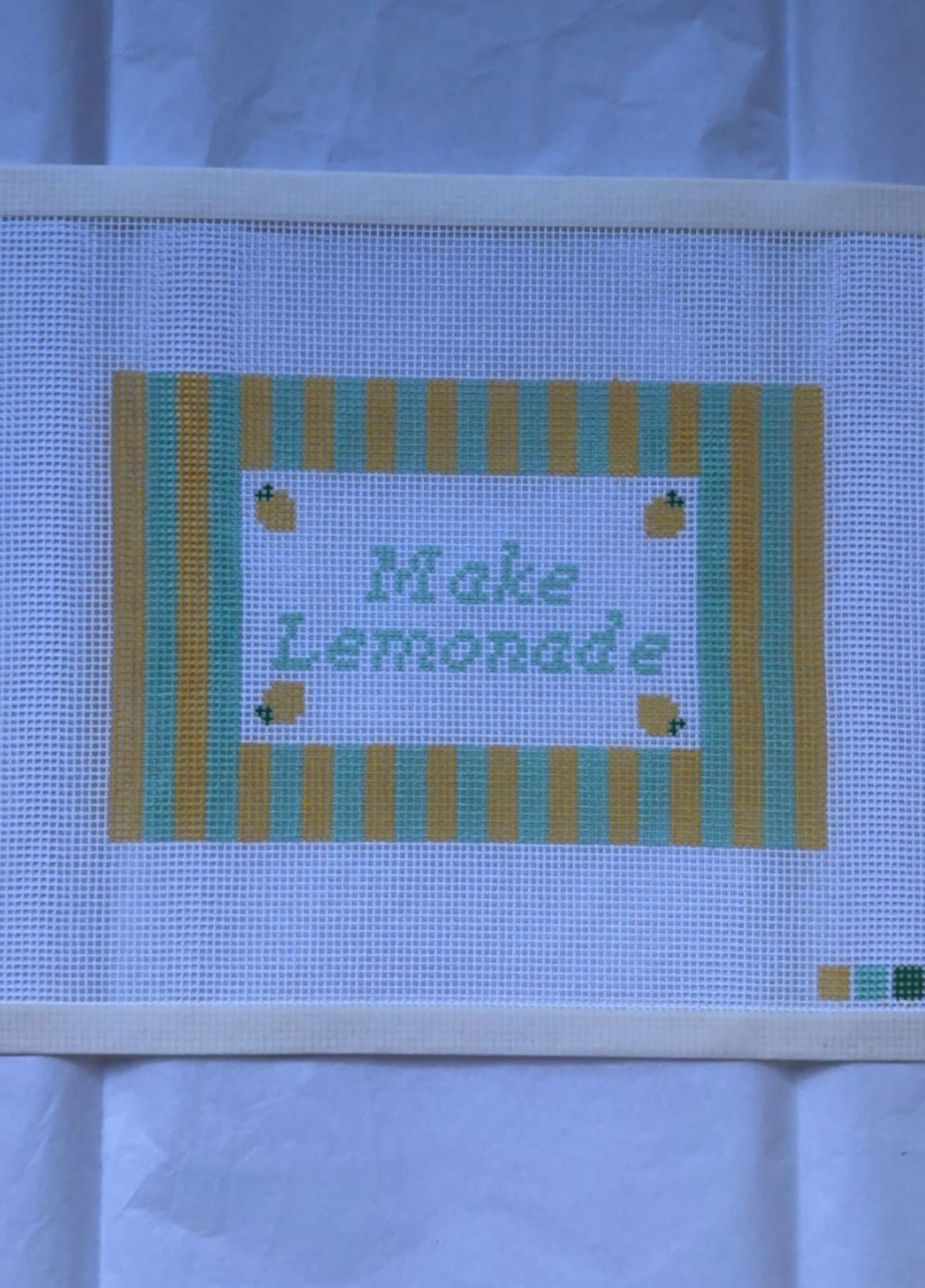 When Life Gives You Lemons Needlepoint Canvas